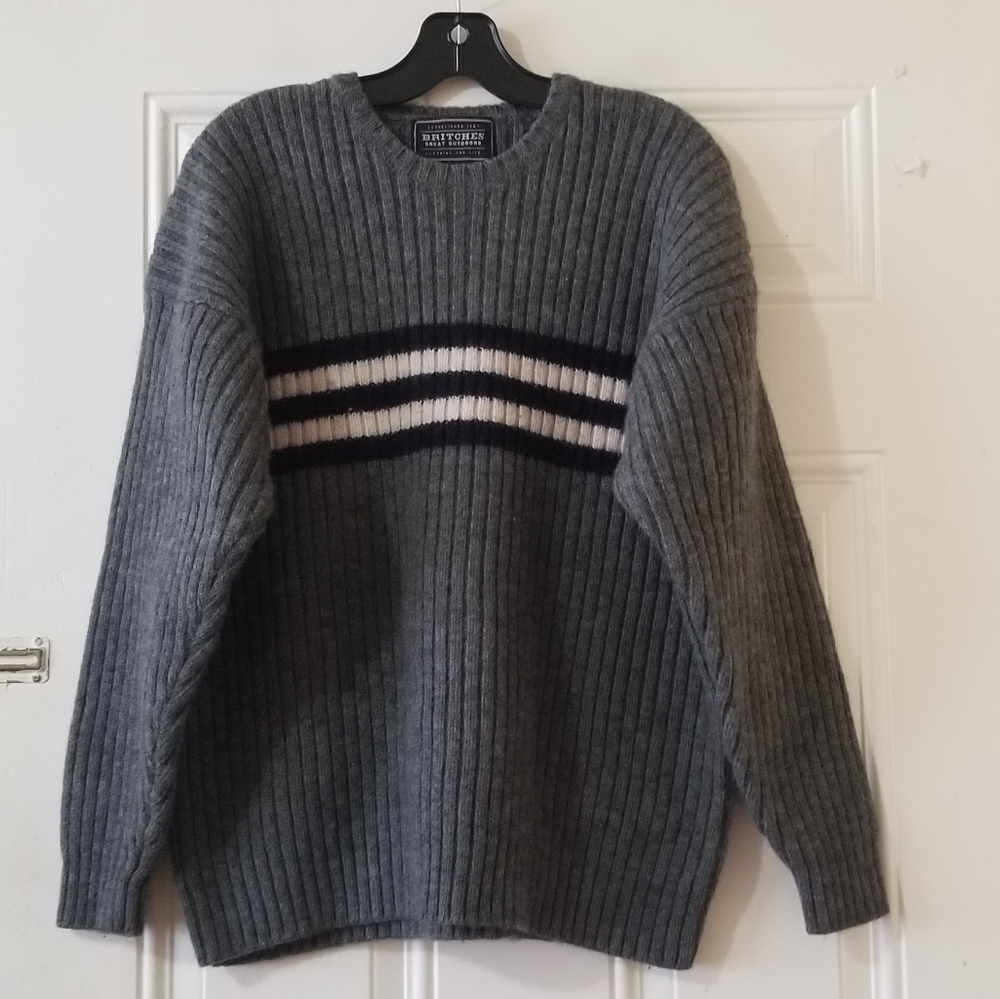 Britches Great Outdoor 100% Wool Sweater